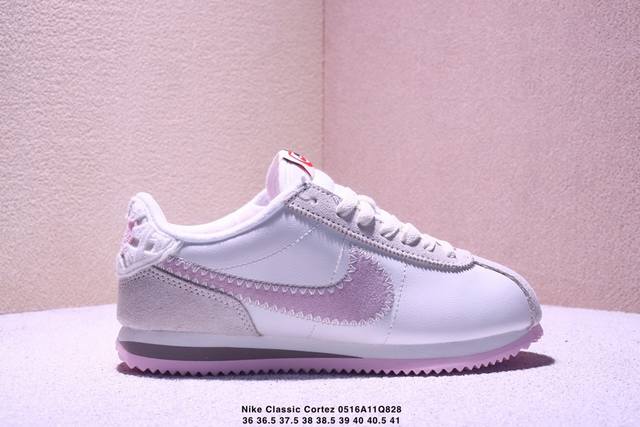 耐克Nike Classic Cortez 全新配色 经典轻便舒适男子阿甘鞋休闲跑步鞋运动鞋 纯粹而执着的精神 使得Cortez种在了一代人的心里 无论是否喜欢