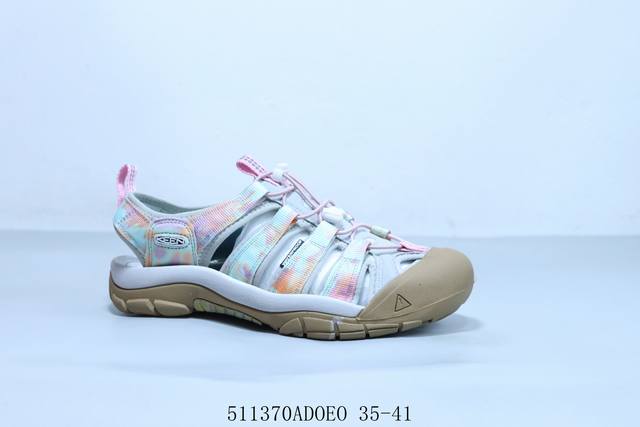 keen Uneek Flat-M 平底编织弹力穿搭涉水休闲户外拖鞋 511370Adoeo 35-41