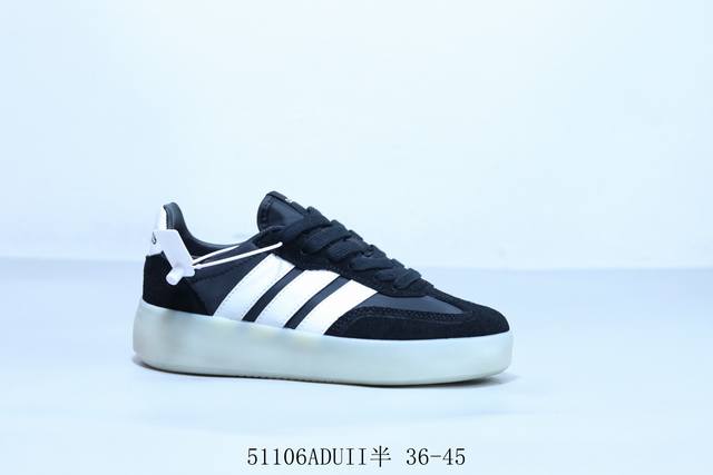 阿迪达斯Adidas Barreda Decode 低帮复古百搭休闲运动板鞋 T字头 厚底 51106Aduii半 36-45