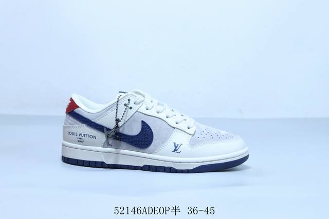 克 Nike Sb Dunk Low pro 复古低帮 休闲运动滑板板鞋 52146Adeop半 36-45