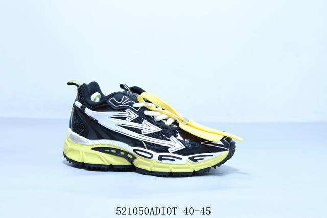off-White Be Right Back 反光细节 低帮 生活休闲鞋 5 50Adiot 40-45