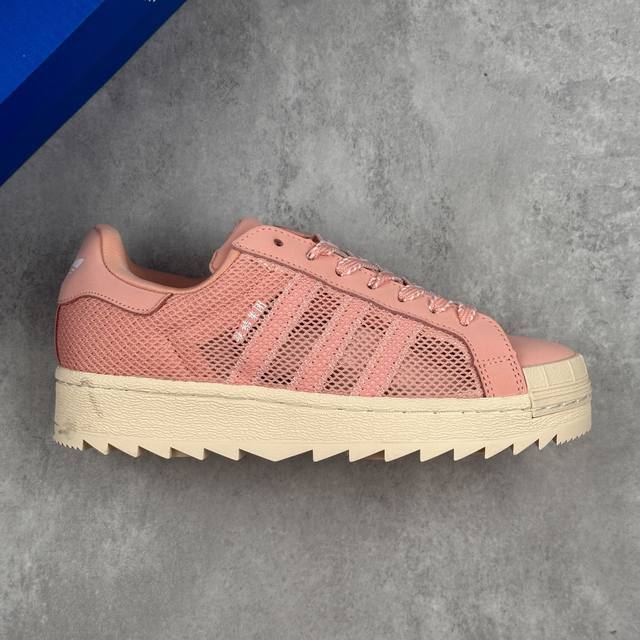 本地 核心私 neighborhood X Clot X Adidas Originals Superstar pns Mesh pack 贝壳头锯齿底系列低帮