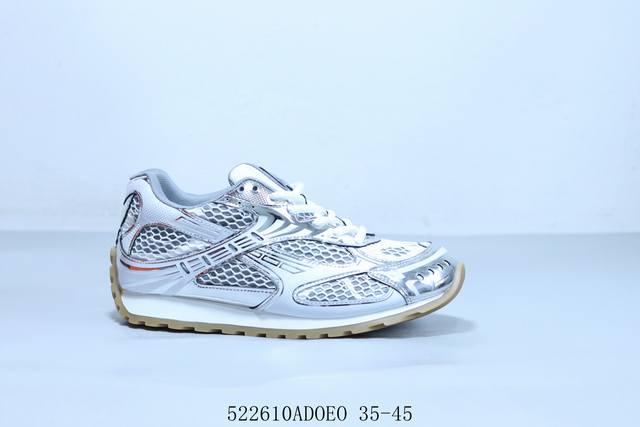 意大利奢侈品牌-宝缇嘉 葆蝶家-Bottega Veneta Orbit Lace-Up Runner Bv葆蝶家时尚休闲王一博同款老爹鞋运动鞋 522610A