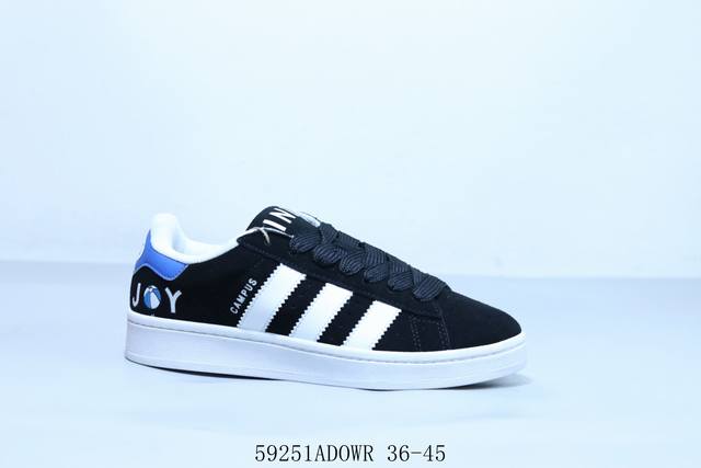 阿迪达斯 Adidas Originals Campus 80S 学院系列 面包风 牛仔 经典复古低帮百搭休闲运动板鞋 货号 Ie5588 59251Adowr