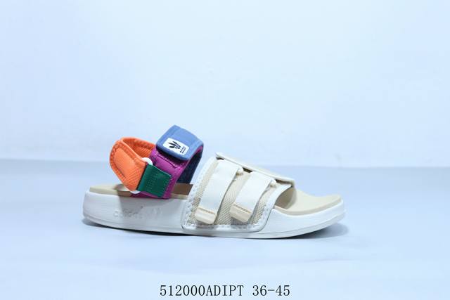 阿迪达斯 Adidas Adilette Sandal 夏季新款沙滩鞋 情侣款休闲凉鞋 512000Adipt 36-45