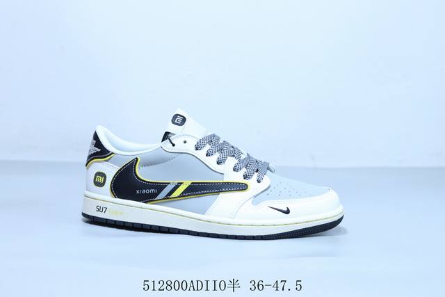 乔丹Air Jordan 1 Low Aj1 乔1低帮复古文化休闲运动篮球鞋 倒勾 小米 货号 Dm7866-400 51 0Adiio半 36-47.5