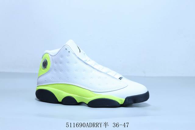 乔丹13代 Aj13代复古中帮文化休闲运动篮球鞋 414571-131 511690Adrry半 36-47
