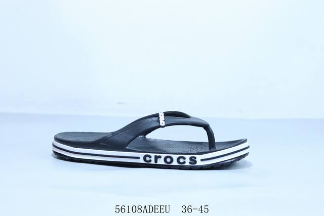 卡骆驰 Crocs 沙滩休闲凉拖人字拖 56108Adeeu 36-45