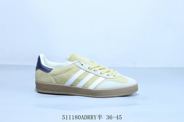 阿迪达斯 生胶 Adidas Spezial 复古休闲板鞋 全鞋采用猪八皮制作 牛筋耐磨大底 承载青春情怀的板鞋 货号 If6490 511180Adrry半