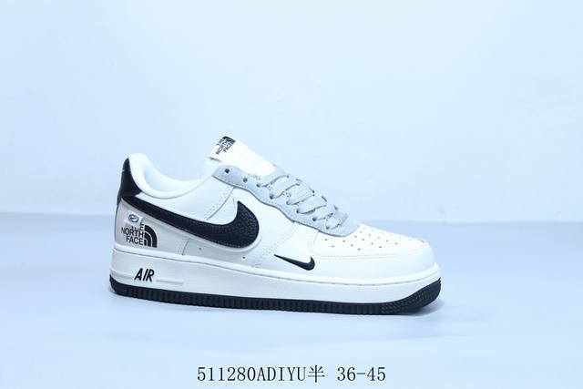 nike Air Force 1 Af1耐克 低帮 空军一号休闲板鞋 北面 Xz6188-190 511280Adiyu半 36-45