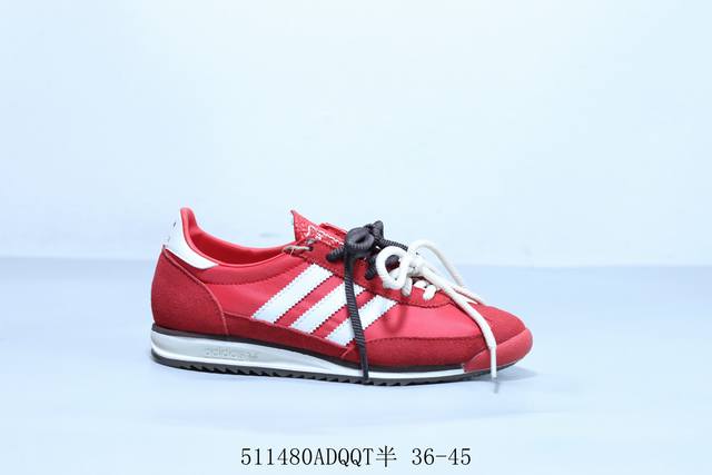 阿迪达斯 Adidas Originals Sl 72 百搭潮流 轻松舒适防滑耐磨低帮 生活休闲鞋 货号 Kk3660 511480Adqqt半 36-45