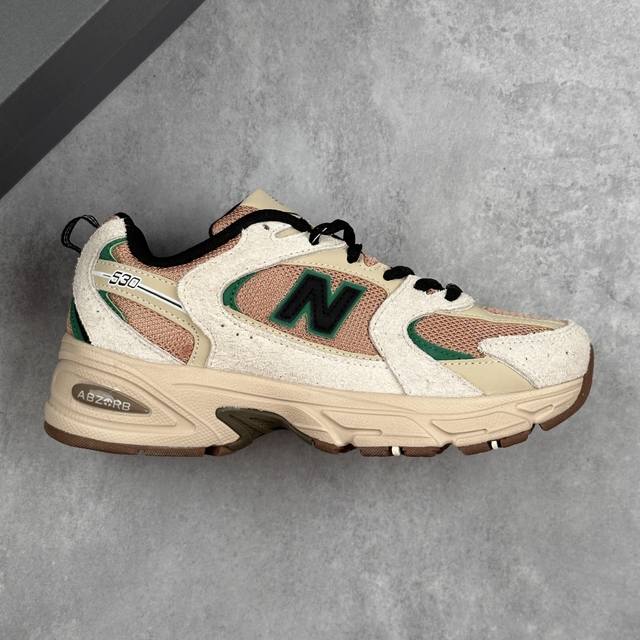 本地 核心私 新百伦 Nb New Balance Mr530系列复古老爹风网布跑步休闲运动鞋 小众老爹鞋 new Balance 530系列鞋款最早风靡于 2