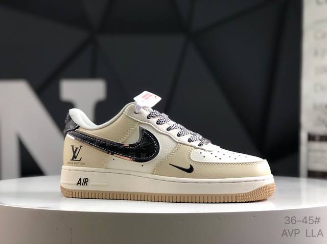 公司级带半码 耐克 Nike Air Force 1 '07 Low 空军一号 低帮 运动鞋 休闲鞋 折边针车 工艺难度大 原楦头原纸板 原装鞋盒 定制五金配件
