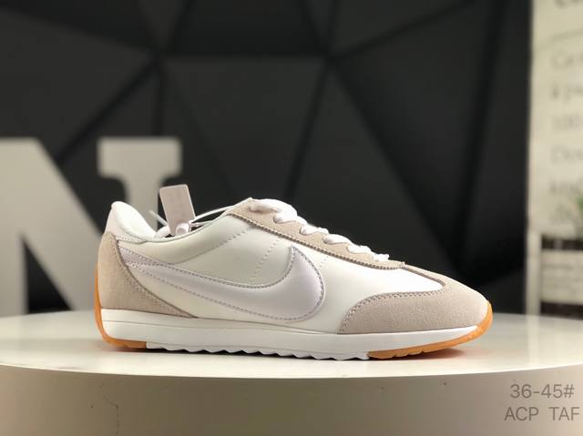 耐克Nike pacific 破晓系列华夫复古休闲运动慢跑鞋升级原楦原纸版开发数据#正确原厂长绒翻毛皮材质#水洗做旧效果 货号:Hm4771 103 尺码:36