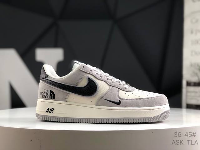 真标带半码原楦原数据纸版#采用优质皮革鞋面材质#内置全掌Air Sole气垫# 耐克 Nike Air Force 1 07 空军一号低帮百搭休闲运动板鞋 柔软