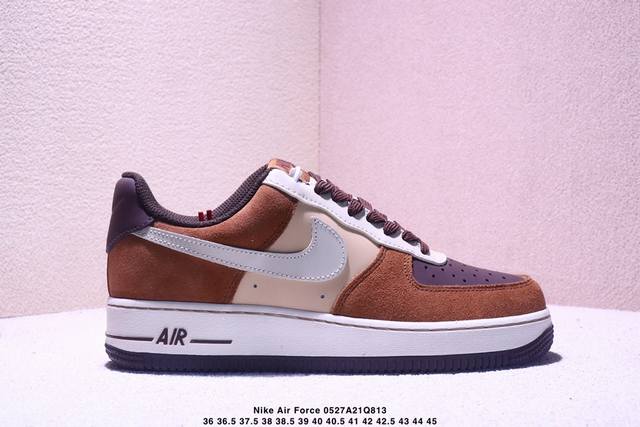 耐克Nike Air Force 1 07空军一号低帮百搭休闲运动板鞋 柔软 弹性十足的缓震性能和出色的中底设计 横跨复古与现代的外结合 造就出风靡全球三十多年