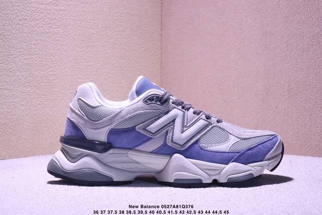 nb 新百伦 New Balance Nb9060小象蹄男女款9060舒适百搭老爹鞋 全新 9060 款式将经典风格与现代设计融合到日常多功能性中 9060 重