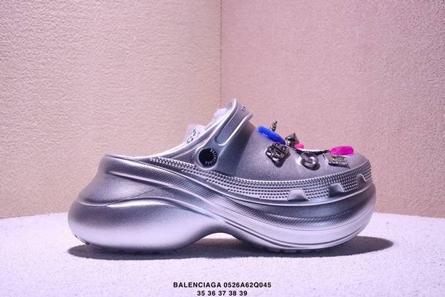 balenciaga 巴黎世家 男女鞋广东原产 采用Ip高密度防滑橡胶鞋底及3D立体Tpu光泽上盖材质 春夏经典穿搭潮品,法国高端奢侈品牌-巴黎世家Balenc