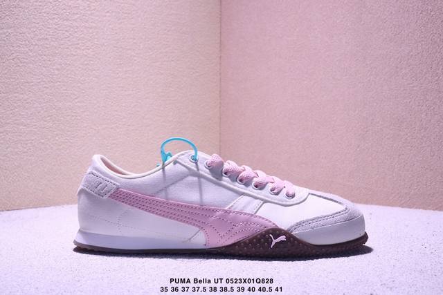 真标puma Bella Ut 彪马 徐梦洁同款舒适男女低帮生活休闲德训薄底鞋 xm0523Q828