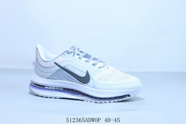 耐克 Nike Air Zoom Max 耐克全掌气垫缓震休闲跑步鞋 货号 Hq2593-101 512365Adwo -45