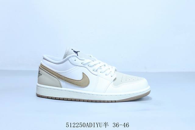 乔丹Air Jordan 1 Low Aj1 乔1低帮复古文化休闲运动篮球鞋 货号 Dc0774-201 512250Adiyu半 36-46