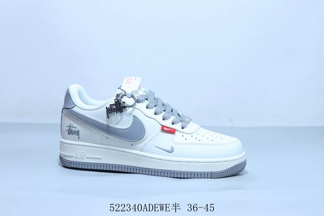 nike Air Force 1 Af1耐克 空军一号休闲板鞋 货号 Df0188-060 522 Adewe半 36-45
