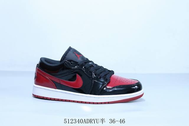 乔丹Air Jordan 1 Low Aj1 乔1低帮复古文化休闲运动篮球鞋 货号 553558-063 512340Adryu半 36-46