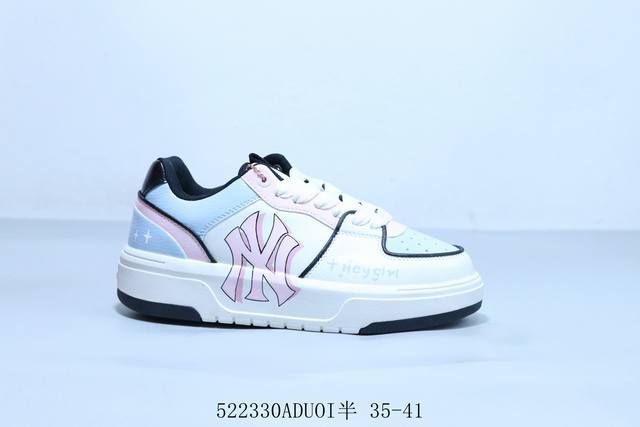 korea韩国Ss19限定发售Ny美国榄球洋基队限定 X Mlb Big Ball Chunky A Running厚底老爹厚底休闲运动慢跑鞋 涂鸦 货号 3A