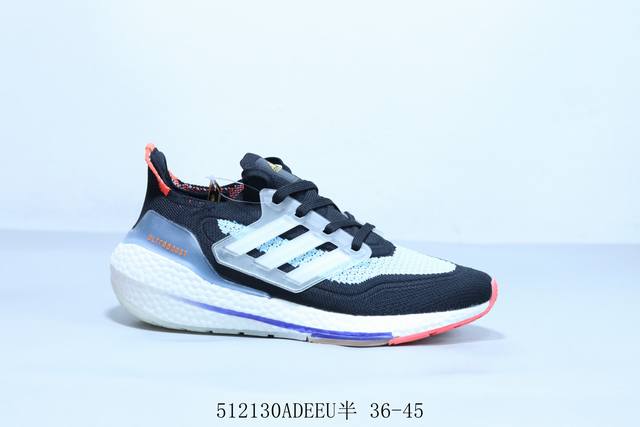 阿迪达斯 Ultra Boost Ub21 超弹力爆米花中底休闲跑步鞋 货号 Fy0389 512130Adeeu半 36-45