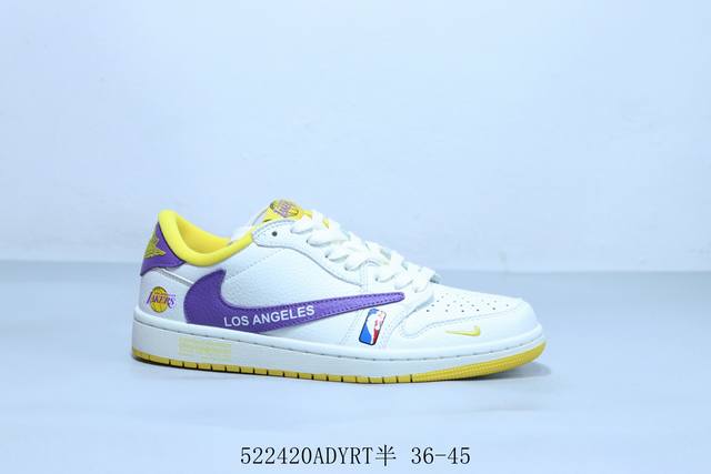 乔丹Air Jordan 1 Low Aj1 乔1低帮复古文化休闲运动篮球鞋倒勾 货号 Sc9207-027 522420Adyrt半 36-45