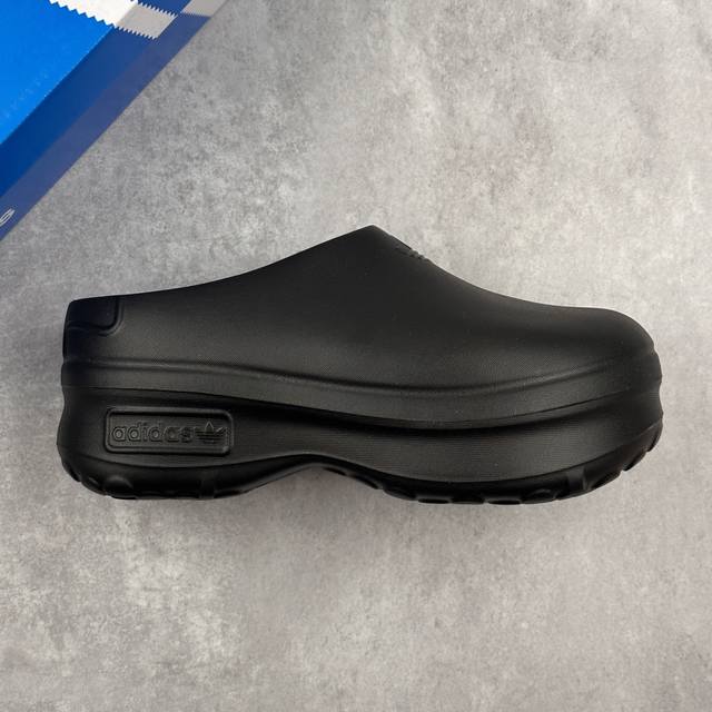本地 核心私 公司级阿迪达斯 Adidas Adifom Stan Mule W 夏季沙滩涉水百搭休闲拖凉拖鞋 超厚底增高 女鞋包头凉拖鞋 采用超轻95% 注塑