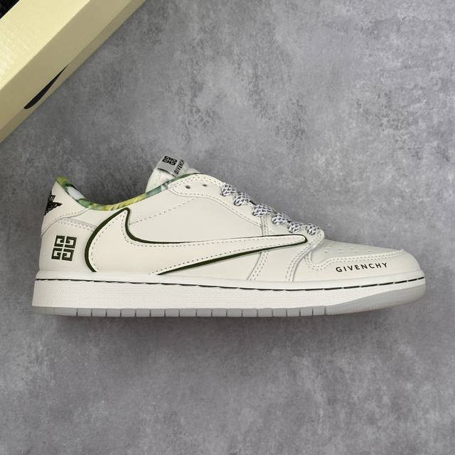 本地 核心私 nike Air Jordan 1 Low Og Sp X Givenchy 定制Aj联名-高端定制 低帮复古文化板鞋 #定制鞋盒 大厂纯原品质出
