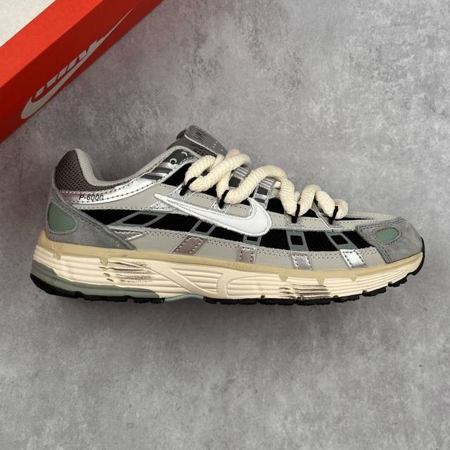 本地 核心私 nike p-6000 系列低帮复古老爹风 休闲运动舒适慢跑鞋 融合 pegasus 过往运动鞋设计 助力 21 世纪早期跑步运动跃升时尚新高度