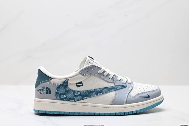 公司级Nike Air Jordan 1 X Travis Scott Aj1倒勾 乔一倒钩 Diy 定制 耐克 低帮文化篮球鞋 完美品质出货 细节如图所示 鞋