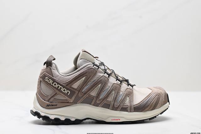 公司级Salomon Xa pro 3D Expanse萨洛蒙户外越野跑鞋 鞋面采用Sensifit贴合技术 全方位贴合包裹脚型 鞋跟部鞋底牵引设计 提供强大的
