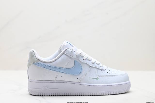 真标耐克Nike Air Force 1 07空军一号低帮百搭休闲运动板鞋 柔软 弹性十足的缓震性能和出色的中底设计 横跨复古与现代的外型结合 造就出风靡全球三