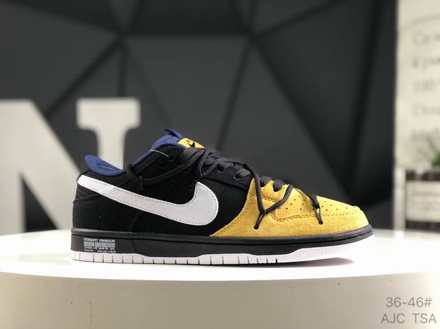 耐克 Nike Dunk Low 板鞋 Sb系列 经典百搭休闲运动板鞋加厚鞋舌的填充 使舒适性大大提升 同时也更方便穿脱中底部分则加入了脚感柔软舒适Zoomai