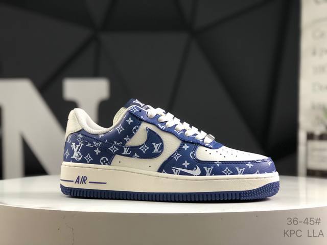 海外限量发售 公司级Nike Air Force 1 '07 Low 空军一号低帮 运动鞋 休闲鞋 折边针车 工艺难度大 原楦头原纸板 原装鞋盒 定制五金配件