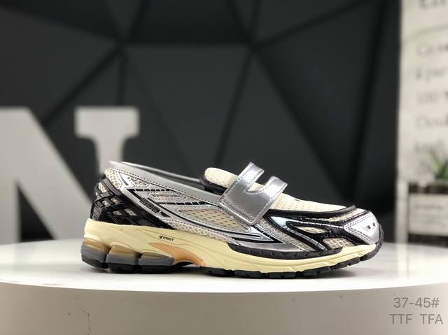 nb 新百伦New Balance 1906L Loafer Silver Black 乐福 系列低帮混合复古老爹风休闲运动乐福鞋U1906Lob 尺码 36
