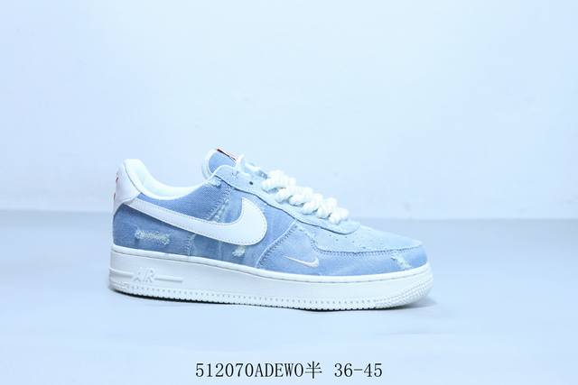 耐克 Nike Air Force 1 Af1耐克 低帮 空军一号休闲板鞋 货号 Fd0883-400 512070Adewo半 36-45