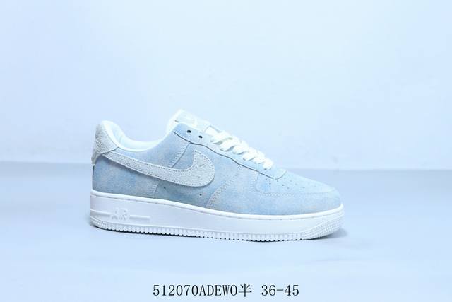耐克 Nike Air Force 1 Af1耐克 低帮 空军一号休闲板鞋 货号 Fd0883-400 512070Adewo半 36-45