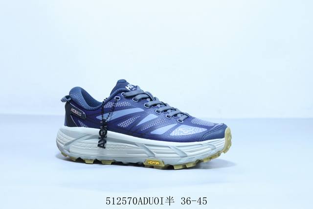 美国新兴跑鞋品牌 Hoka X Moncler Mafate Speed 2 机能轻量缓震网面增高越野男女跑步鞋 512570Aduoi半 36-45