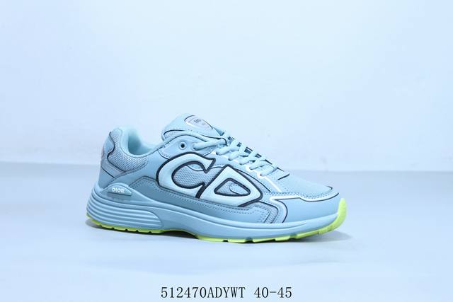 高奢品牌-Dior迪奥 Cd Oblique Galaxy Low Top Sneakers 低帮系列复古百搭运动休闲运动鞋 512470Adywt 40-45