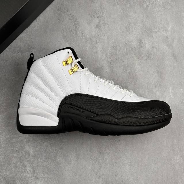 本地 核心私 air Jordan 12 Retro Taxi History 高帮 复刻白黑计程车 Aj12 乔丹12代 乔丹篮球鞋系列 首次发售于1996年