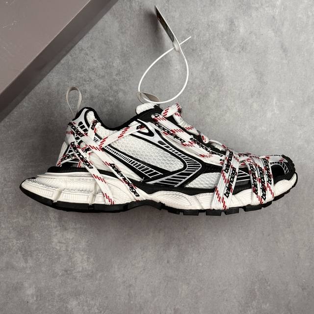 本地 核心私 G5版 Balenciaga Gargo 巴黎世家全新3Xl极限绑带 全新十代潮流跑鞋 原厂楦头 做旧细节拉满 原鞋同步开发 采用环保天空革与网眼