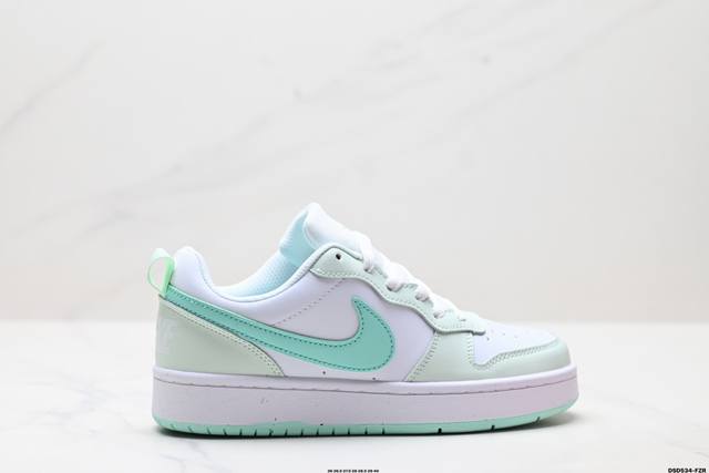 真标耐克 Nike Court Borough Low 低帮百搭透气休闲运动板鞋 经典耐用的设计 兼顾舒适脚感和出众风范 演绎匠心之作 结构性的支撑贴合感结合复