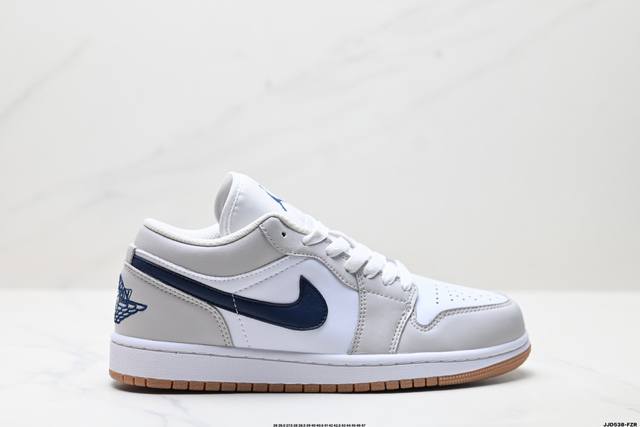 真标Nike Air Jordan 1 Low aj1乔1低帮休闲板鞋 同步官方配色 官方货号:553558-166 size:36 36.5 37.5 38