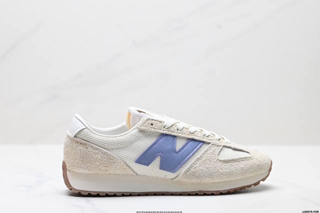 真标New Balance Nb 471系列 织物牛剖层革 复古时尚 防滑耐磨低帮 生活休闲鞋 货号:U471Aa 尺码:36 37 37.5 38 38.5