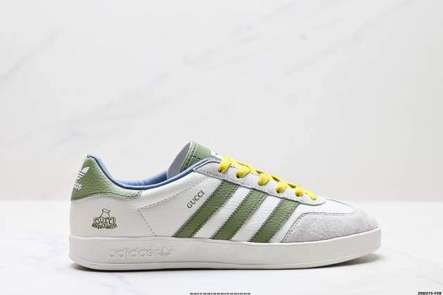 公司级Adidas Originals Samba Og Diy 桑巴舞系列 阿迪达斯 三叶草绅士德训足球风百搭低帮休闲运动板鞋 原装头层材料 用料绝不含糊 独