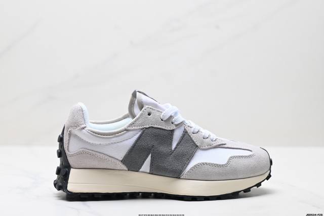 公司级New Balance Ms327 复古休闲运动慢跑鞋 以更纯粹的复古风格设计打造的全新造型 侧身还以解构设计 将 N 字标志以做旧压花样式呈现 官方货号